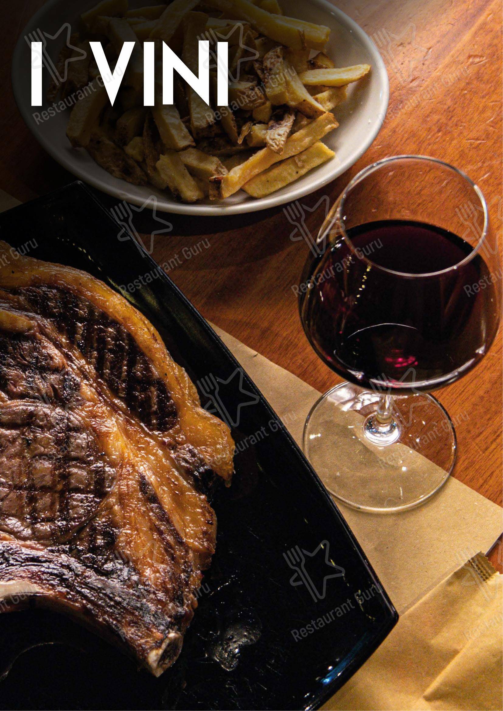 Menu per Bufalo Birr Steakhouse di Carni Pregiate in Quarto