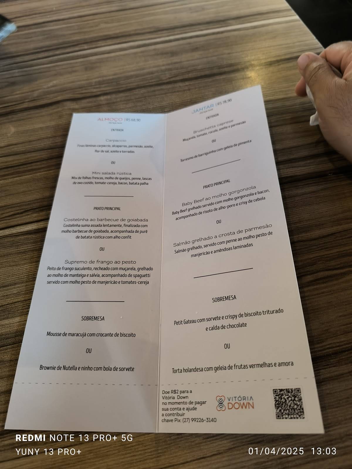 By Rock Steakhouse cardápio