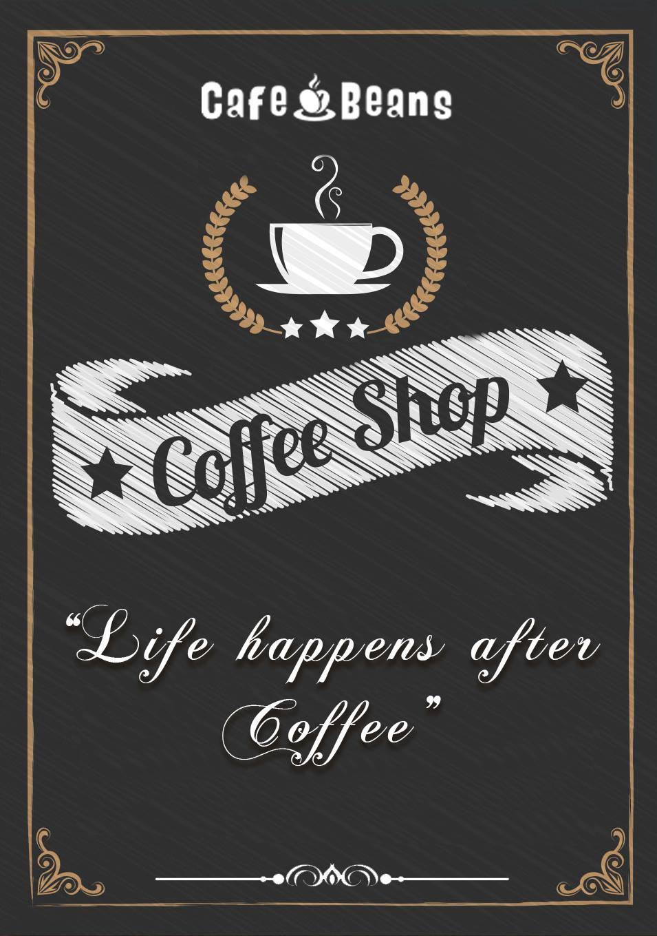 Cafe Beans menu