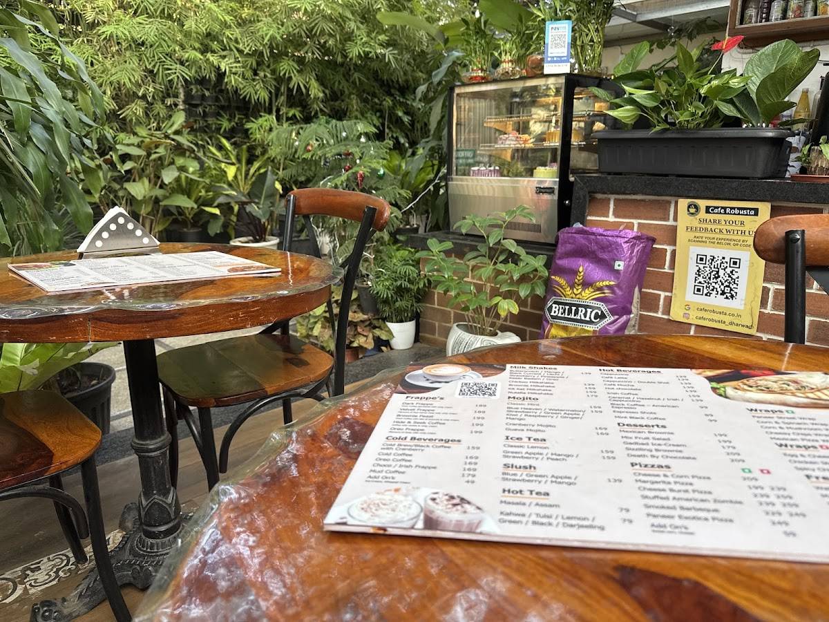 Cafe Robusta menu