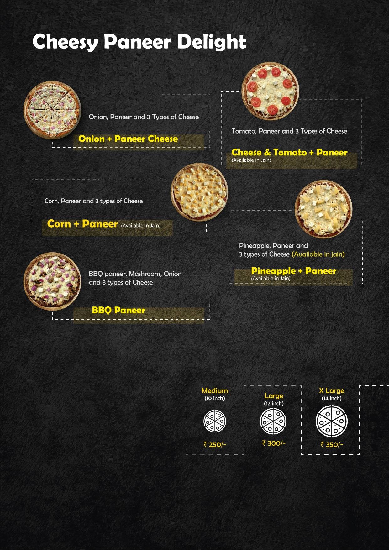 ChilliFlakes - The Golden Crust menu