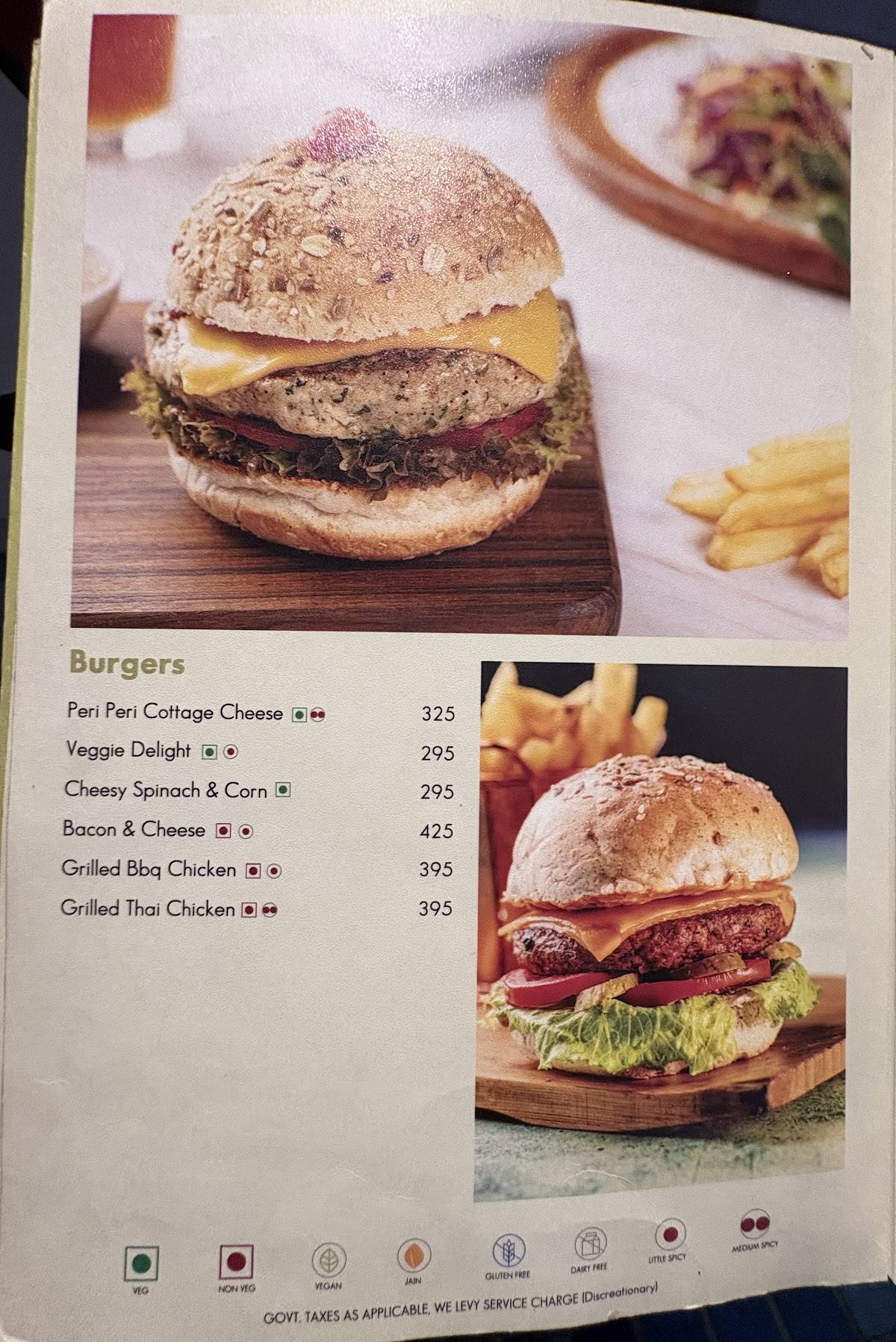 German Bakery menu