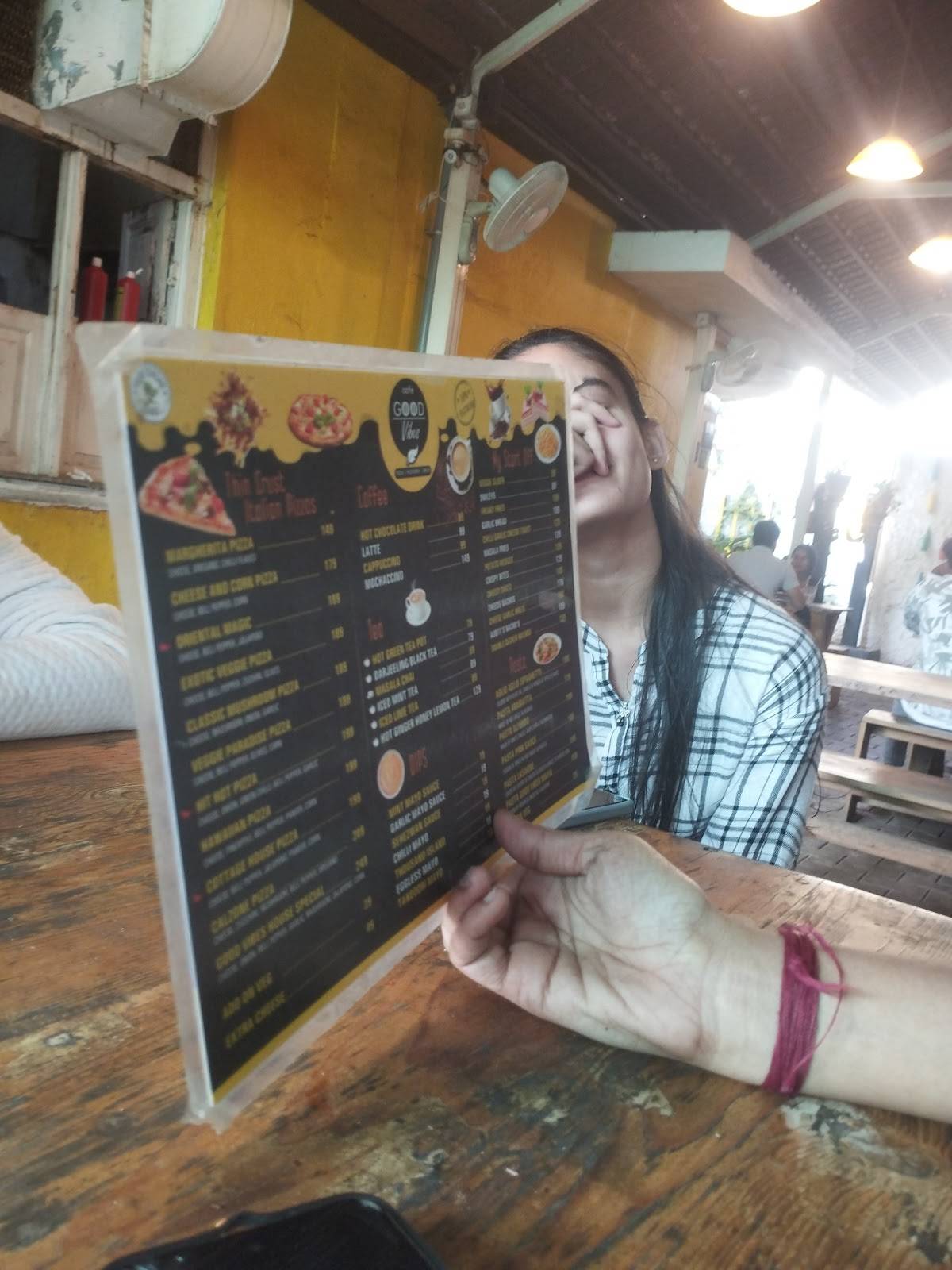 Cafe Good Vibes menu