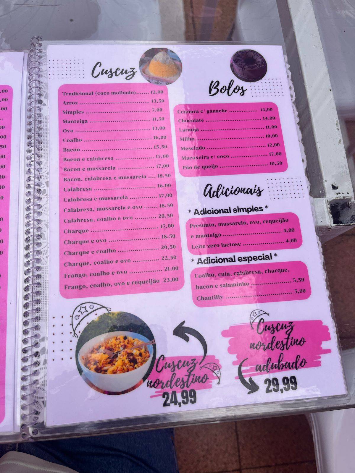 Café da Lu cardápio
