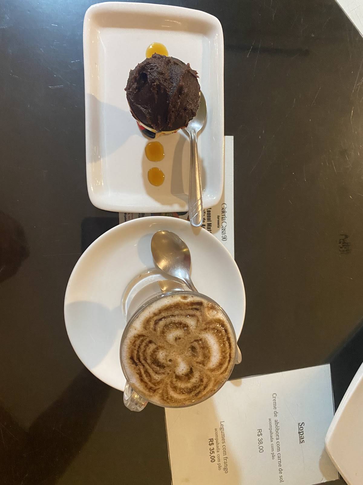 Café das Artes cardápio