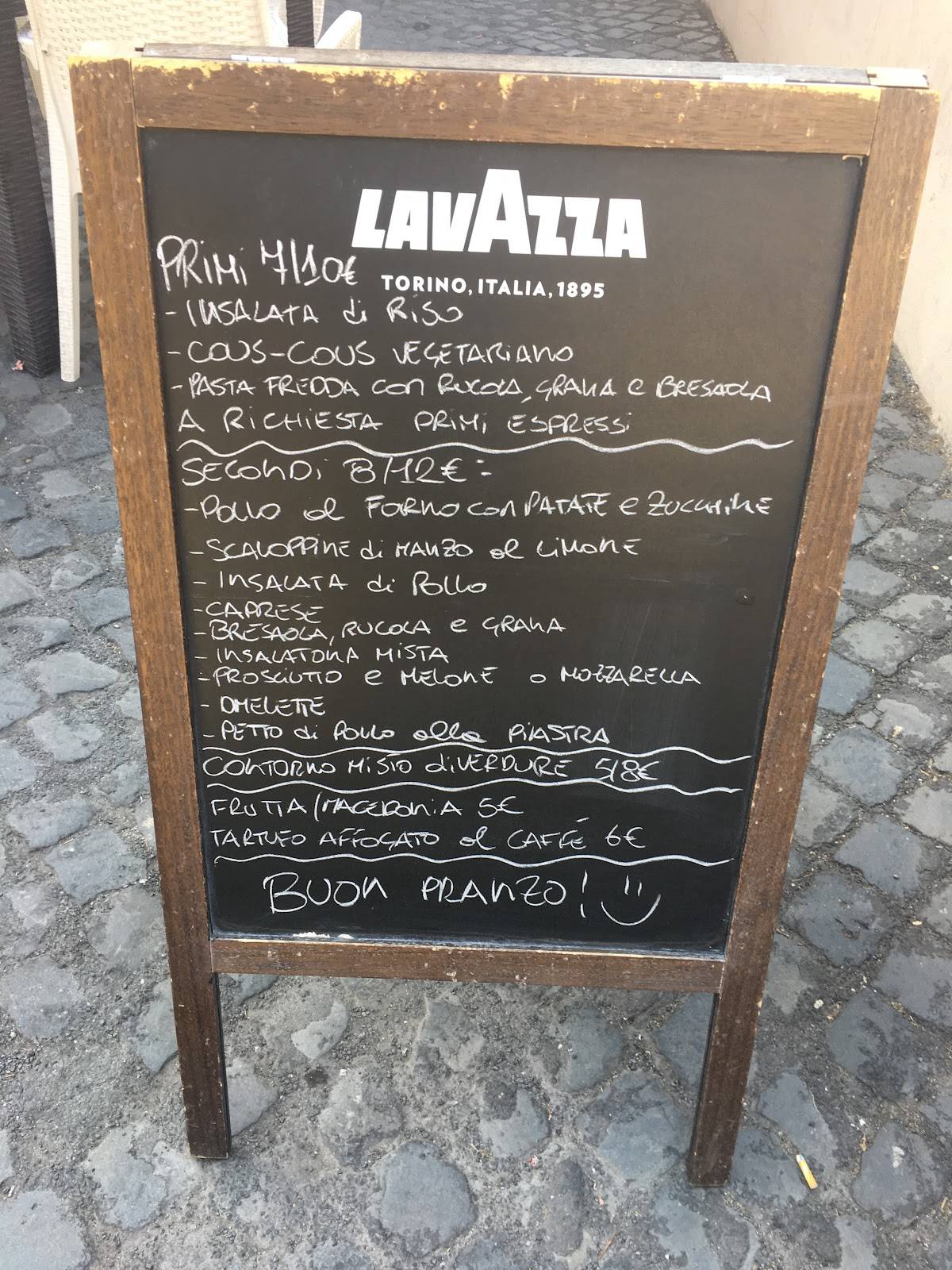 Menu di Spaziottocento 