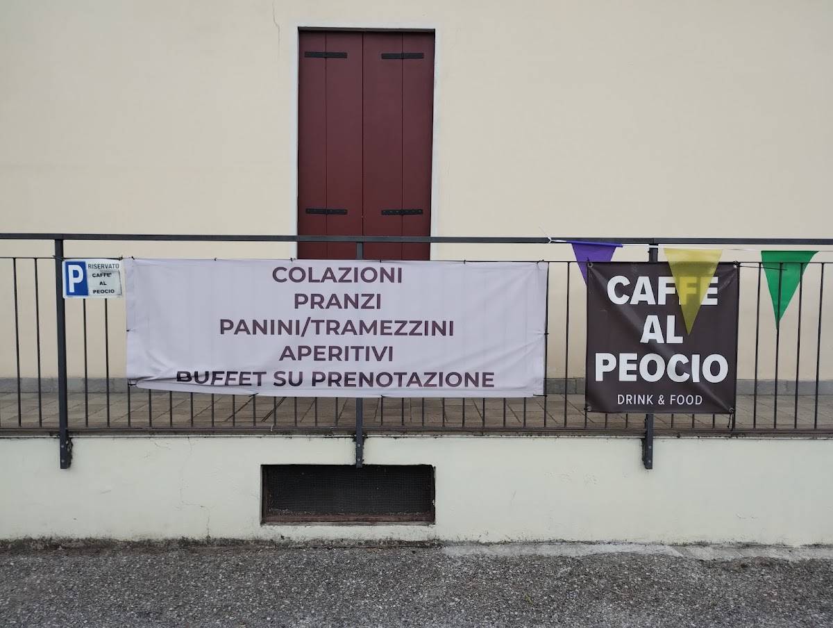 Menu di Caffè Al Peocio 