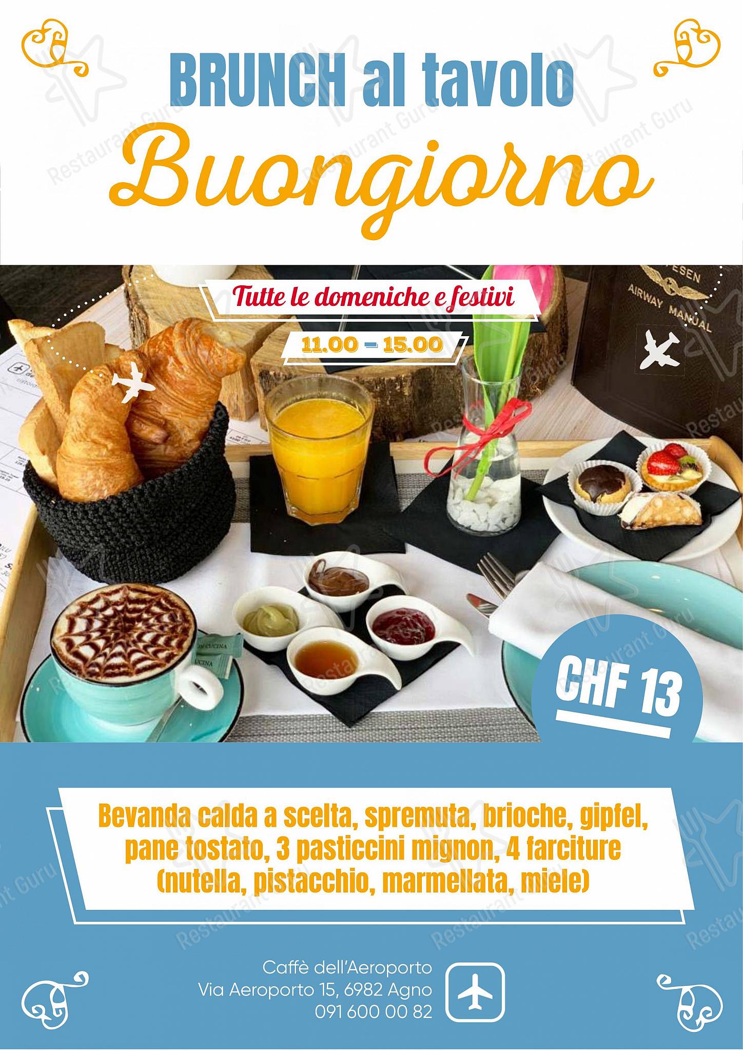 Caffè dell'Aereoporto in Agno - Крафт меню