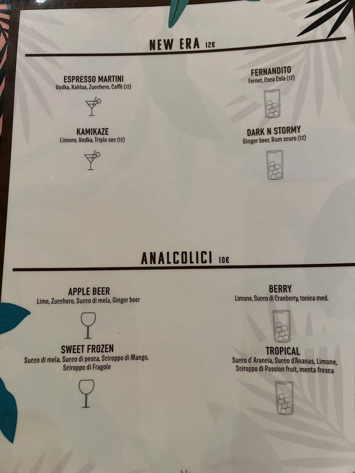Menu di Caffè Duomo 