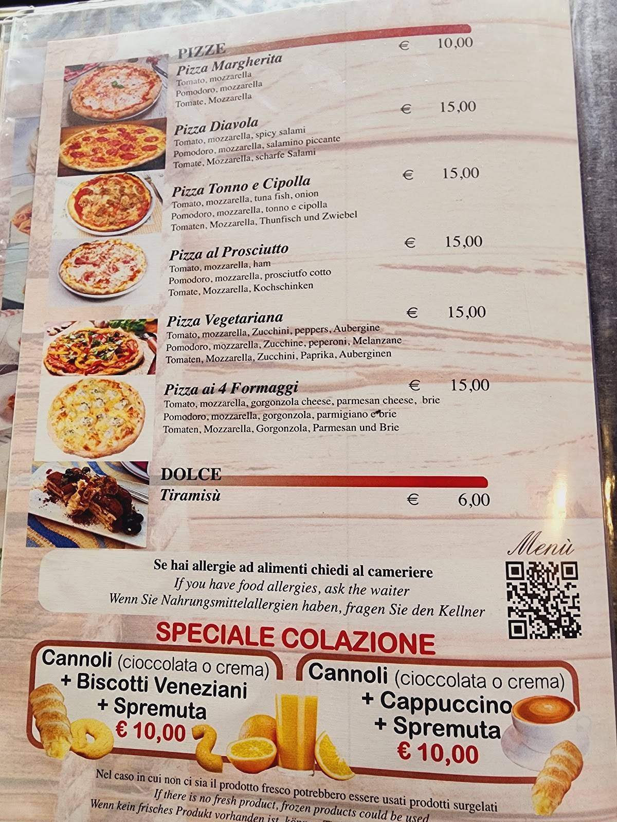 Menu di Café San Rocco 