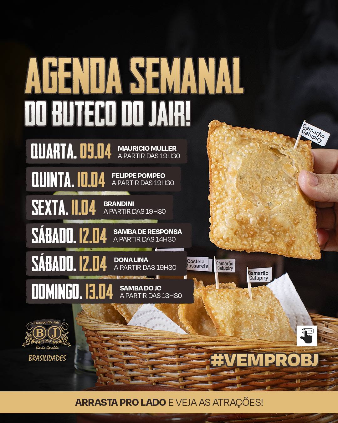 Buteco do Jair cardápio