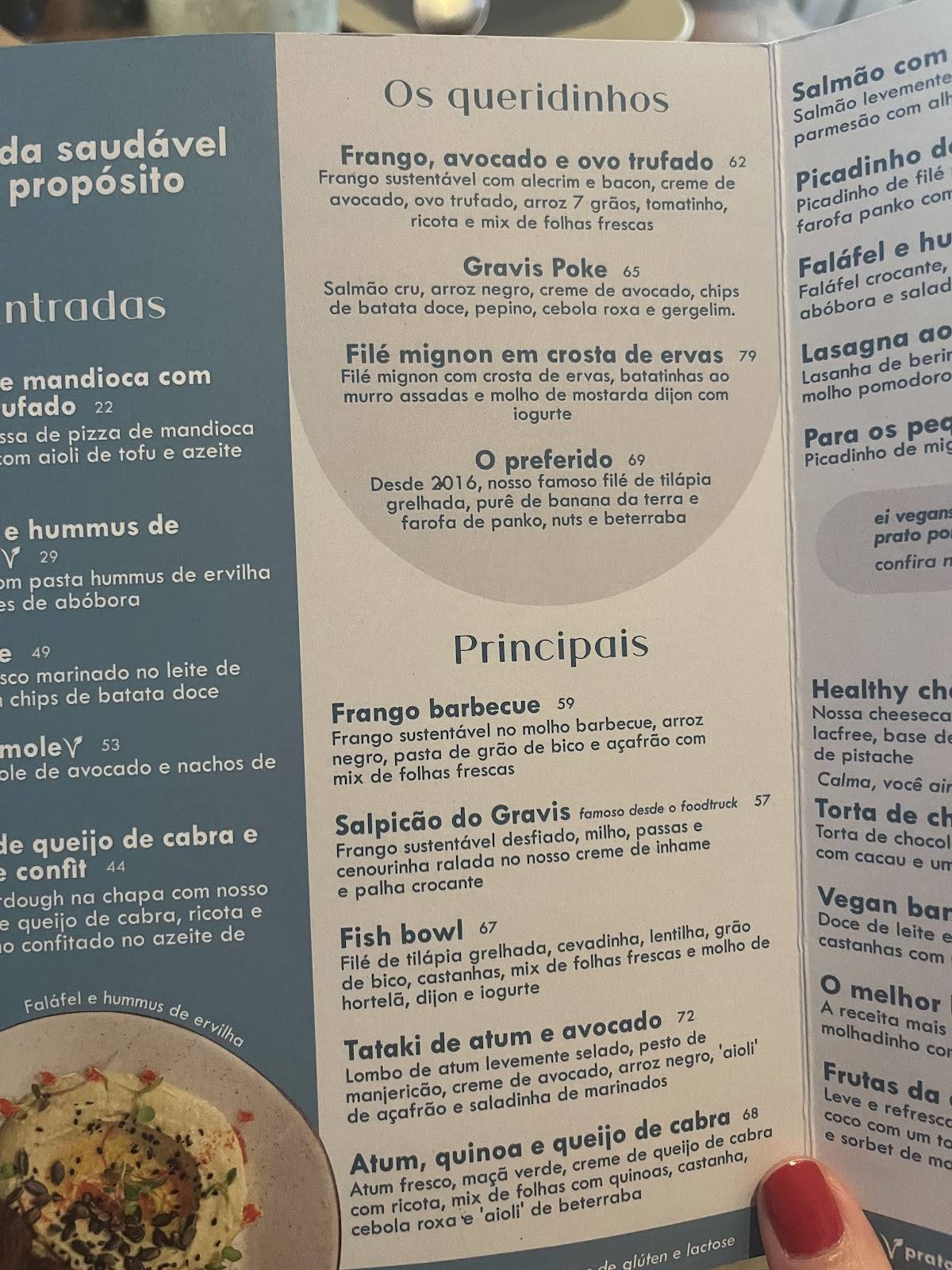 Casa Graviola - Leblon: Alimentação Saudável, Café, Açaí, Delivery, RJ cardápio