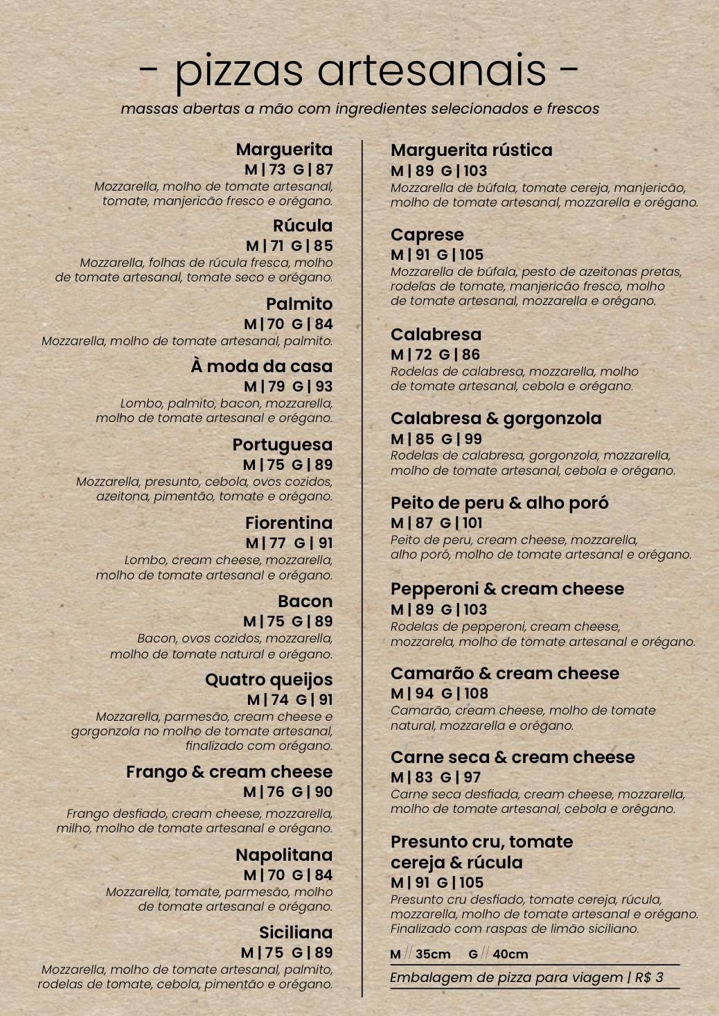 Casarão Da Ilha cardápio