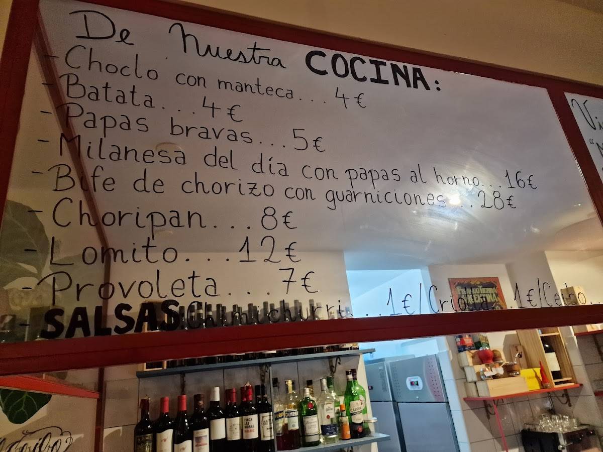 Menu di Ceibo Sapori 