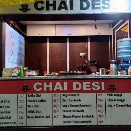 Chai desi menu