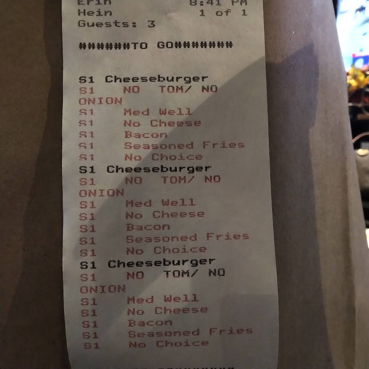 Menu at Charlie Brown's Fresh Grill steakhouse, Scotch Plains