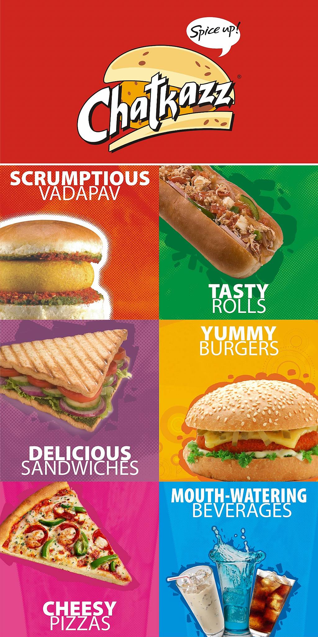 Chatkazz Panchwati - Foodiez, Near Sukhadia Circle menu