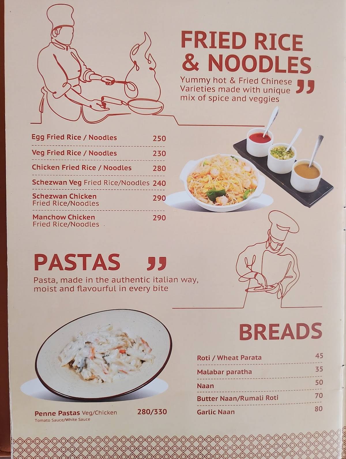 Copper Kitchen Porur menu