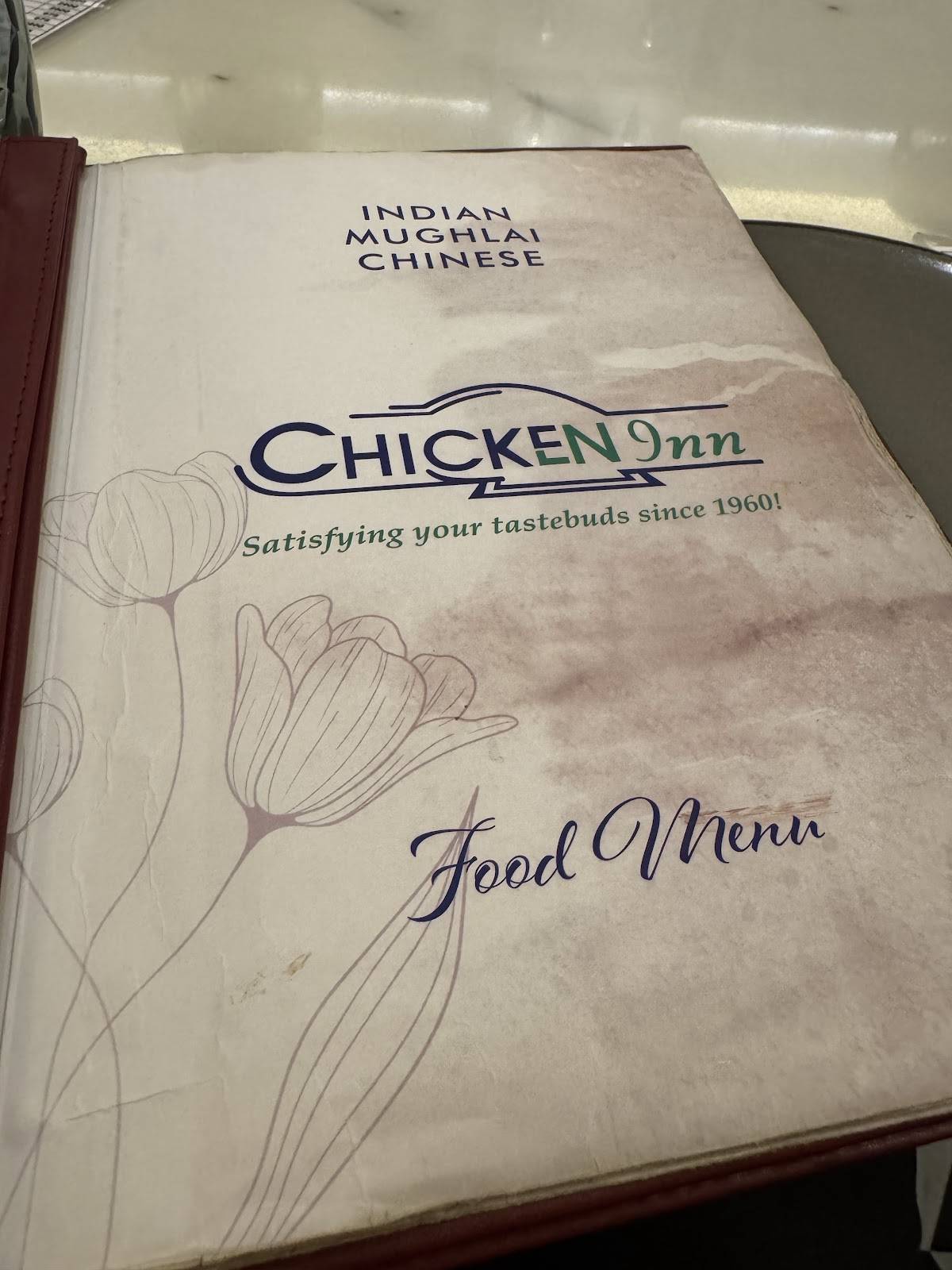 Chicken Inn menu