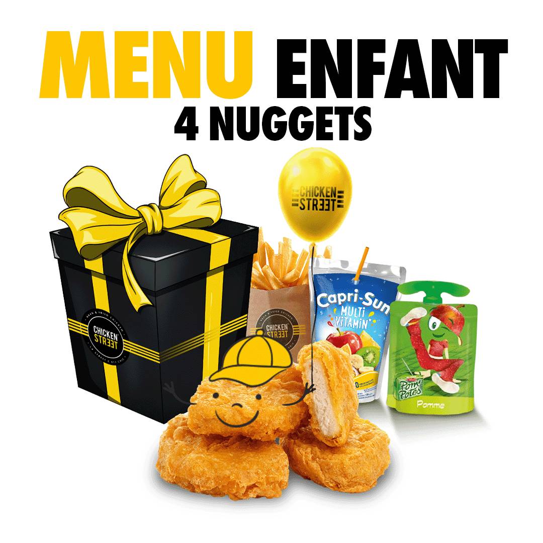 Menu de Chicken Street Roubaix Naan & Fried Chicken
