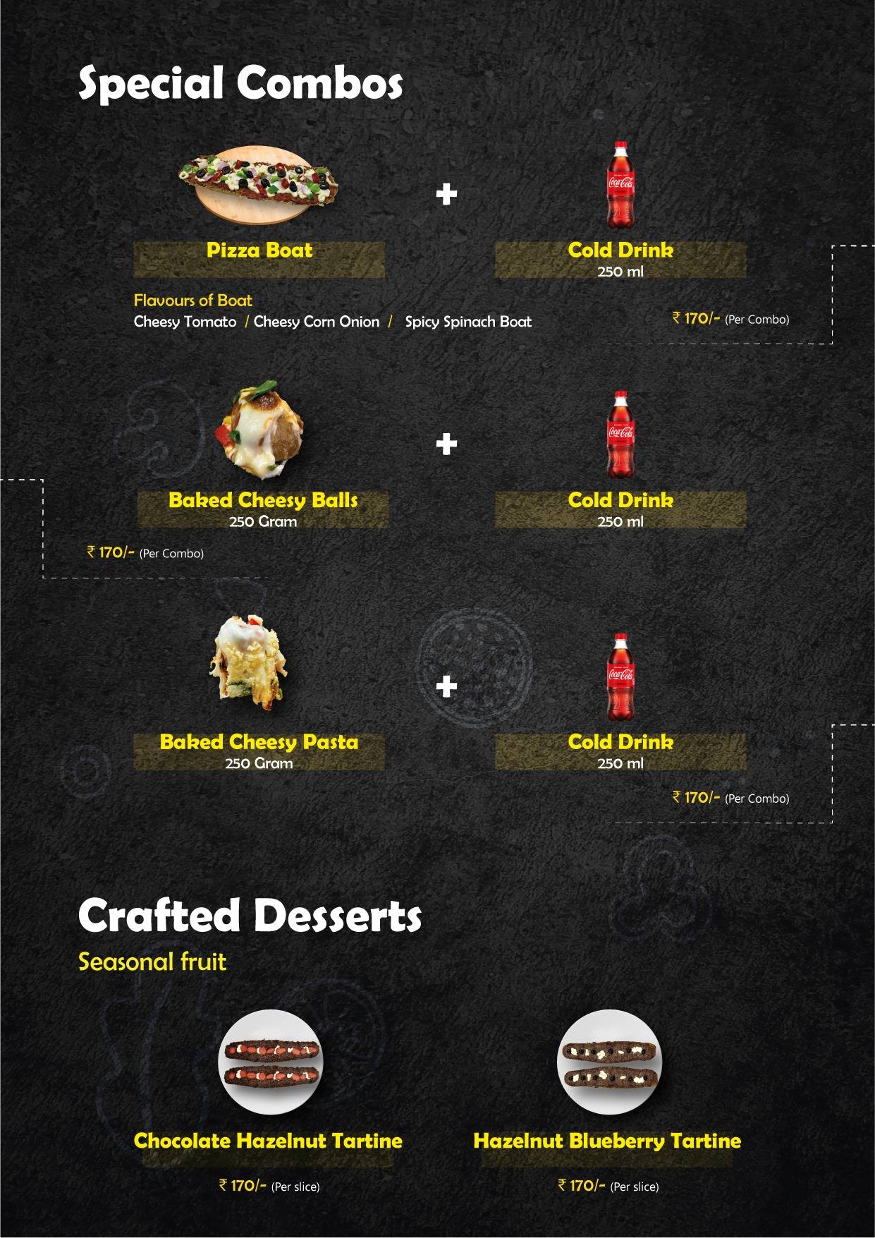 ChilliFlakes - The Golden Crust menu