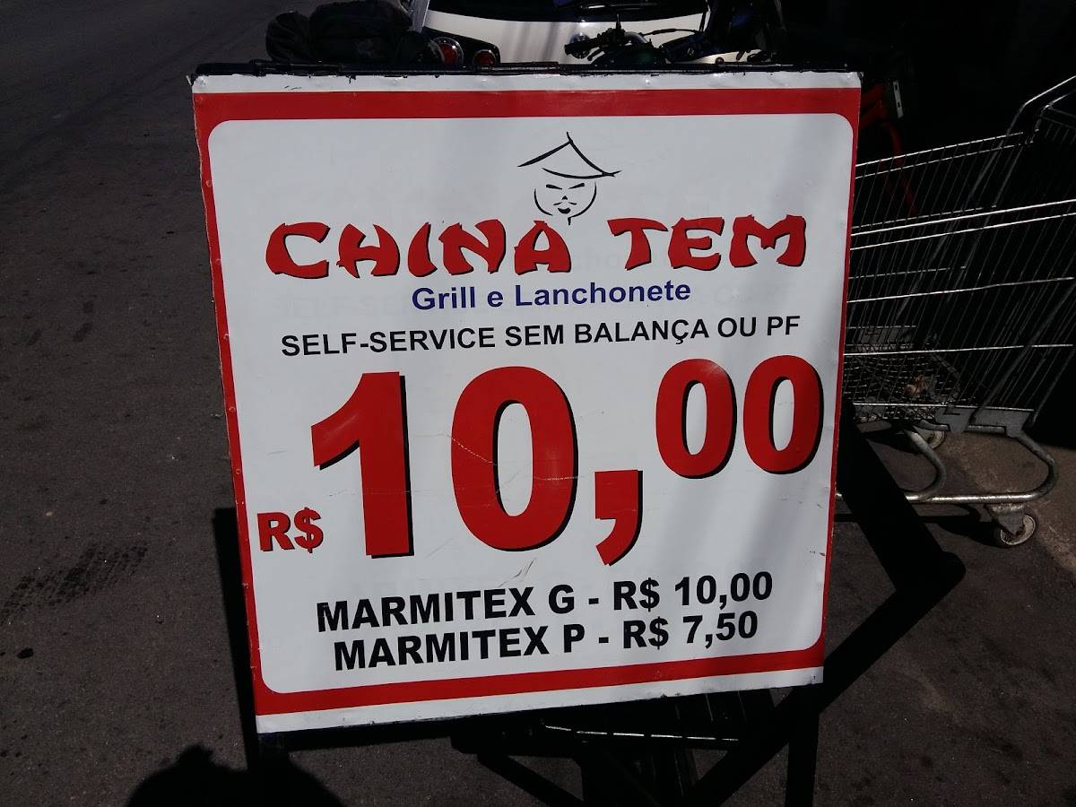 China Tem Restaurante cardápio