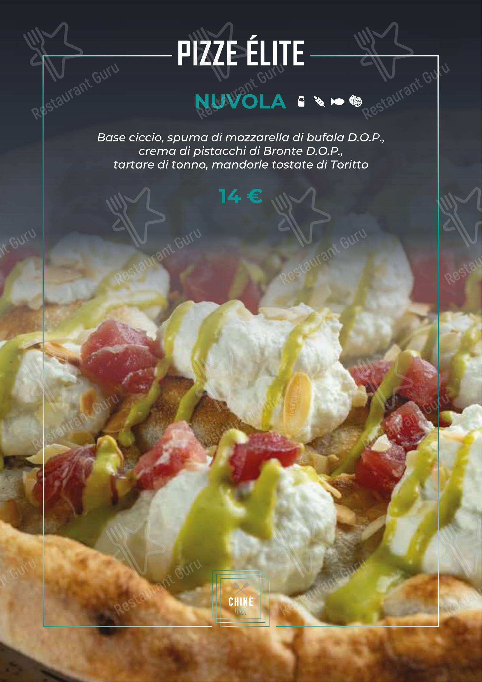 Menu di Chinè - Menu