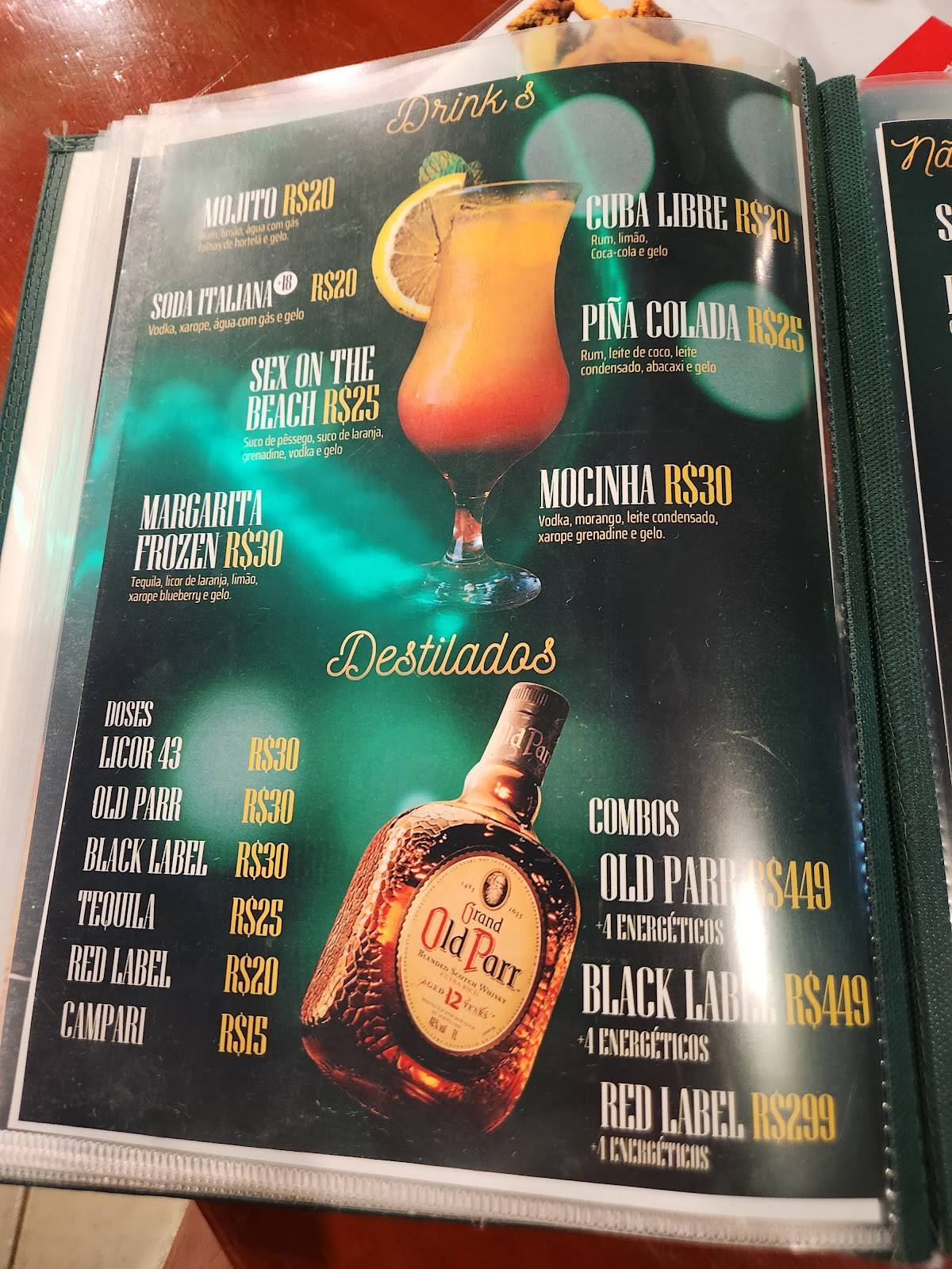 Choperia do Lugui cardápio