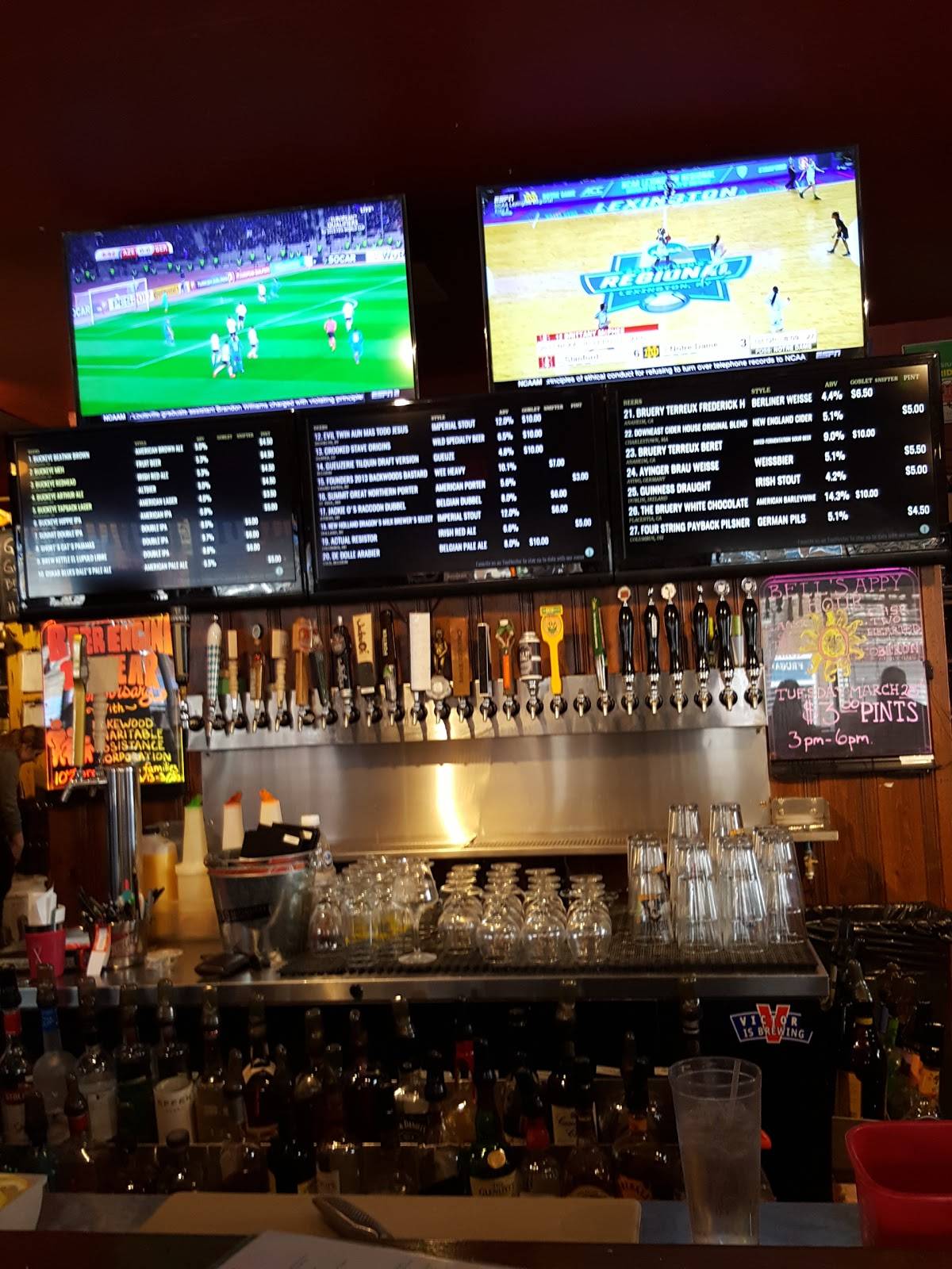 Menu at Buckeye Beer Engine pub & bar, Lakewood