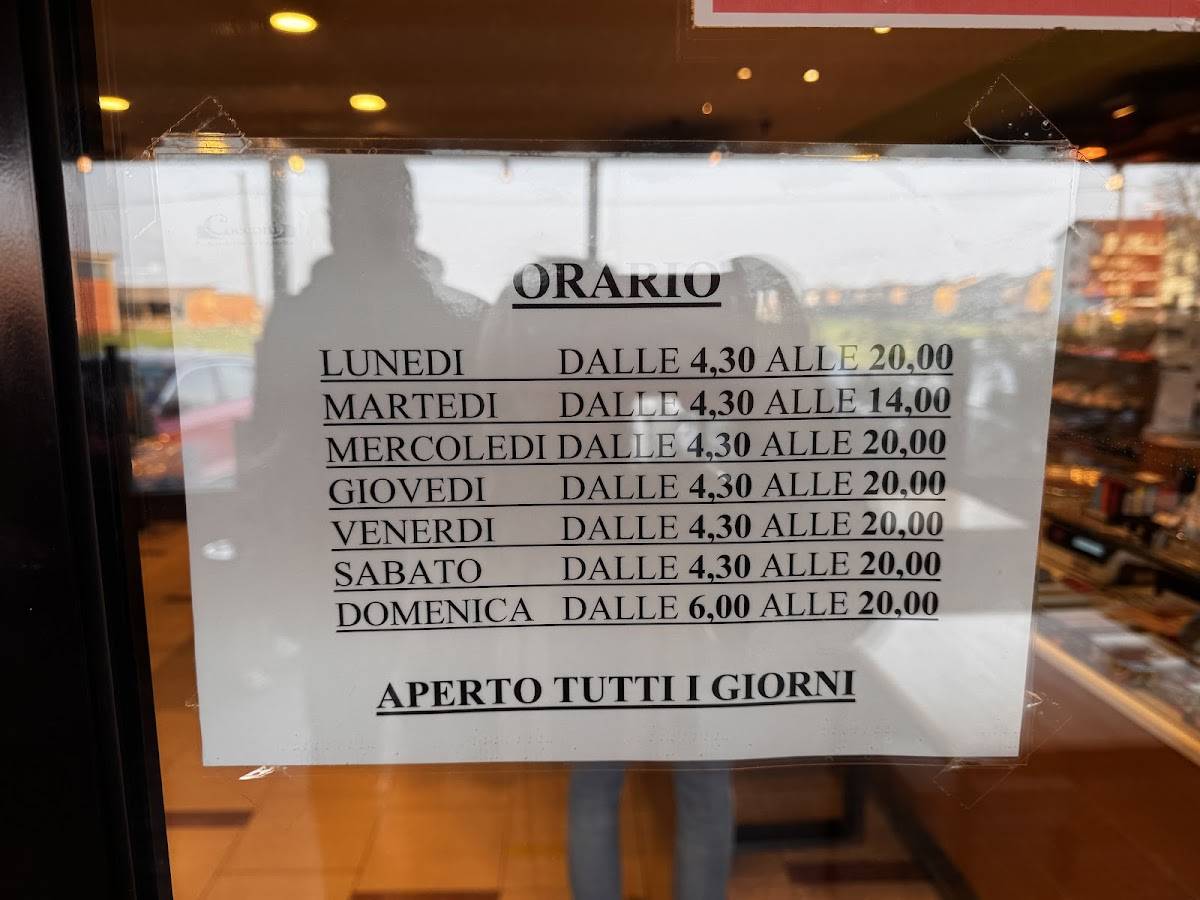 Menu de Cocconi