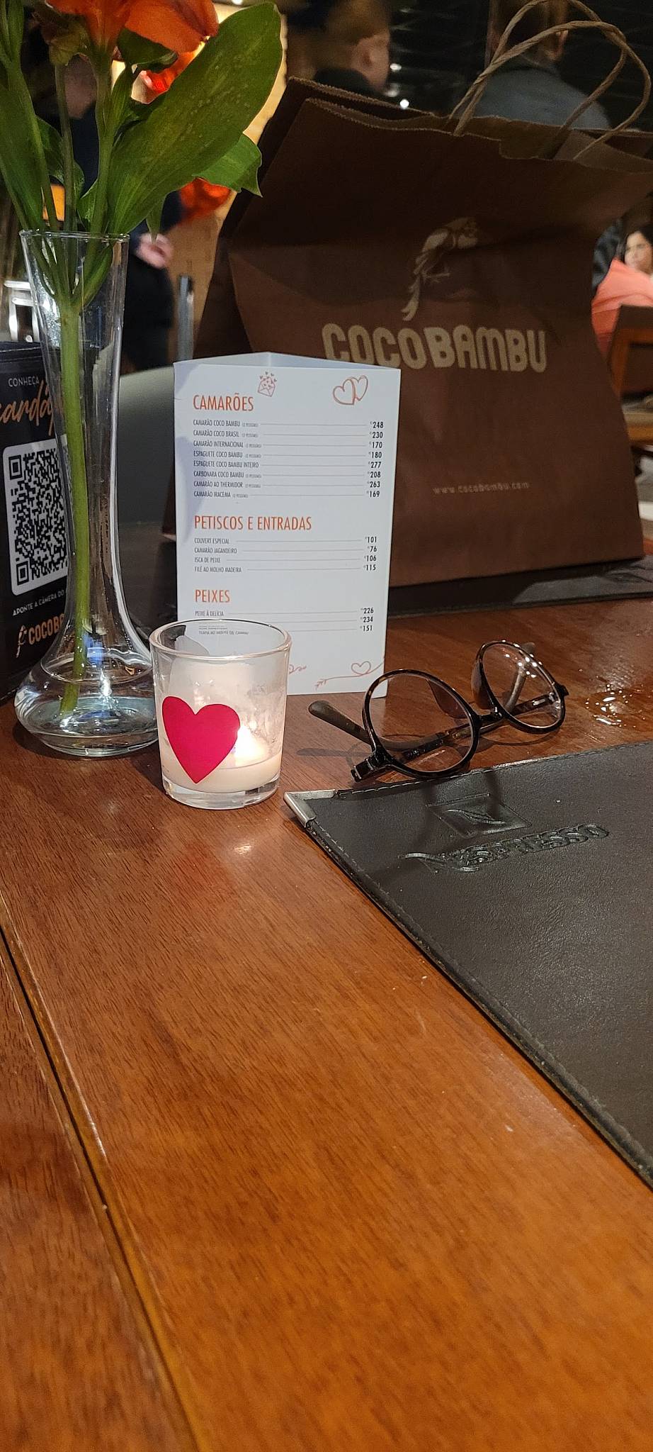 Coco Bambu Guarulhos cardápio
