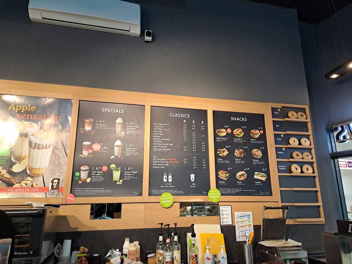 Menu di Coffee Fellows - Kaffee, Bagels, Frühstück 