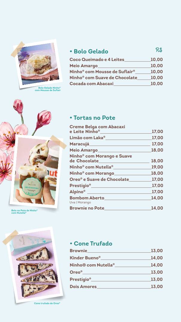 Confeitaria Duarte's Cake - Interlagos cardápio