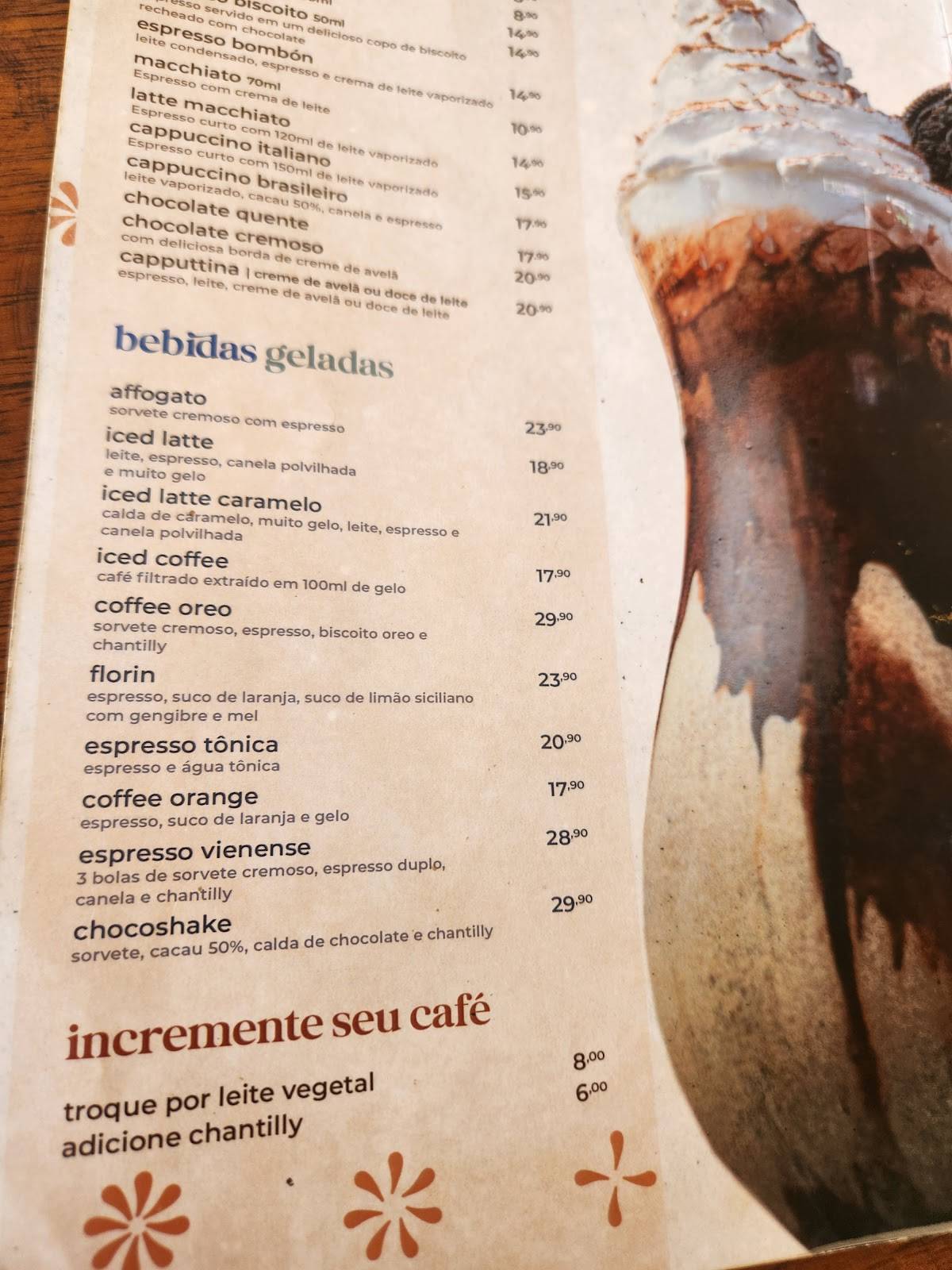 Constantina Café e Quitutes cardápio