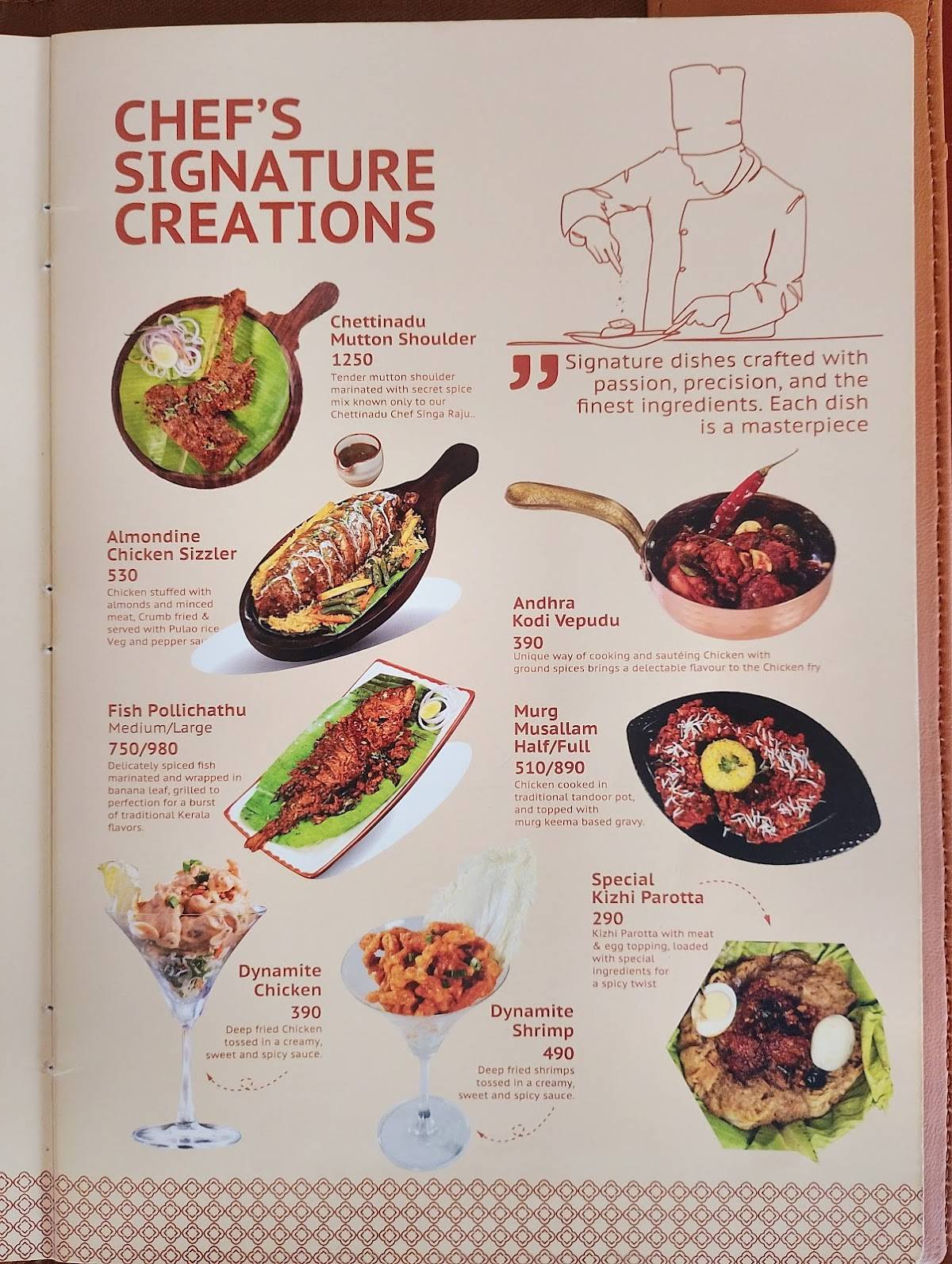 Copper Kitchen Porur menu