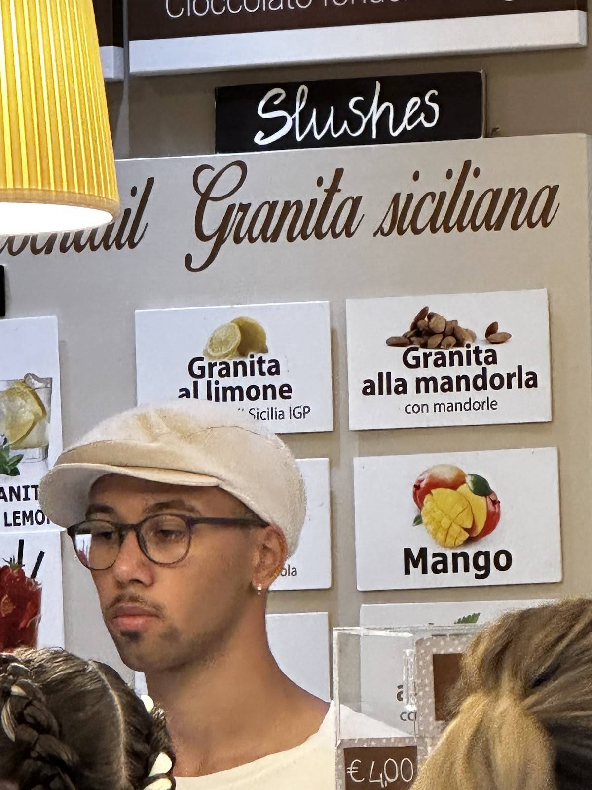 Menu di Cremeria del Mare 