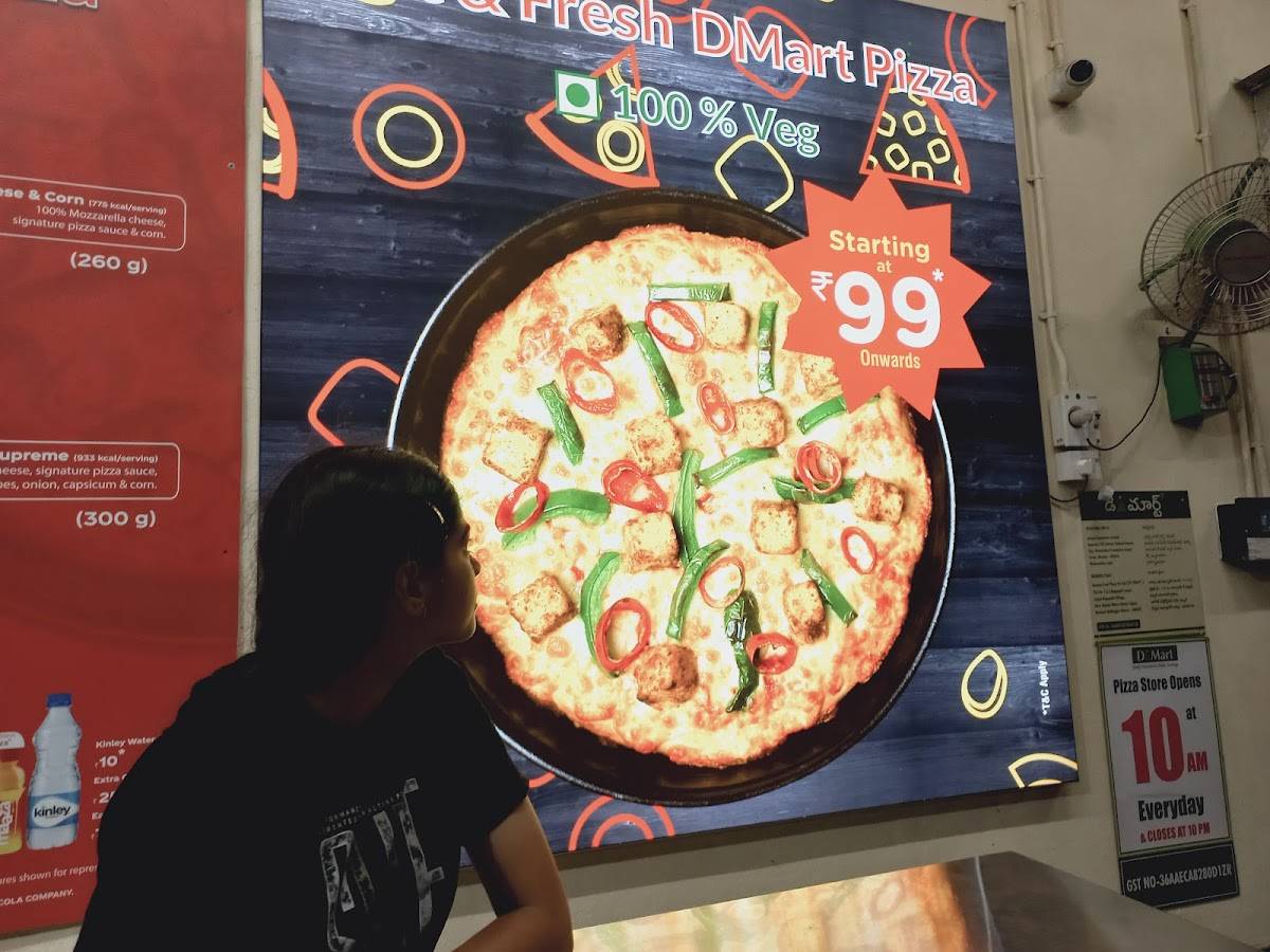 DMart Pizza Restaurant Hyderabad menu
