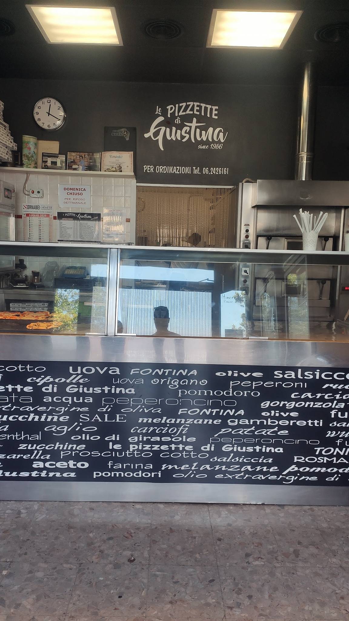 Menu di Giustina 