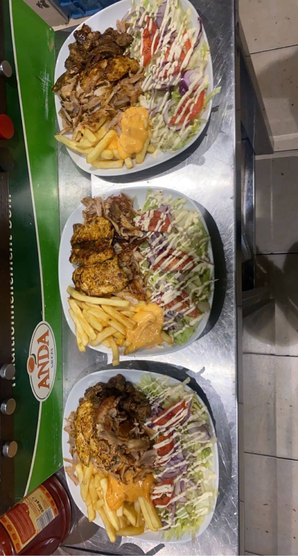 Menu de Danton Snack
