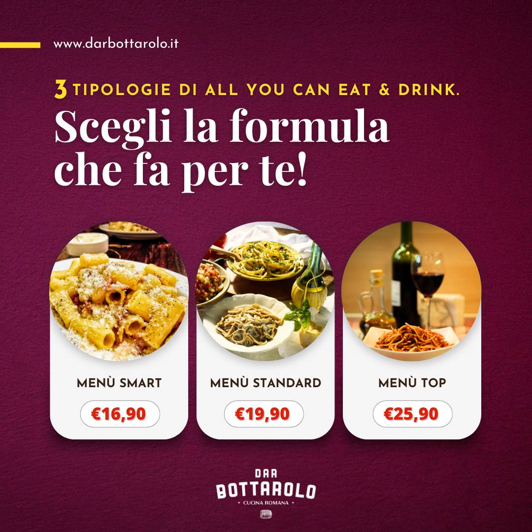Menu de Dar Bottarolo Tiburtina