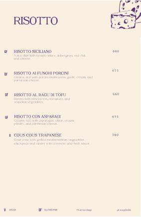 Dario's Restaurant Café Bar menu