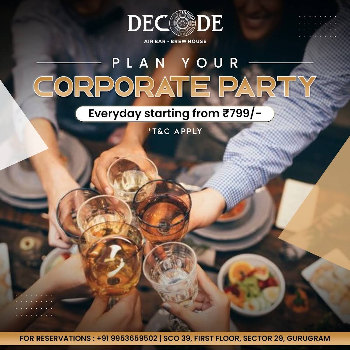 Decode Air Bar Brew House menu