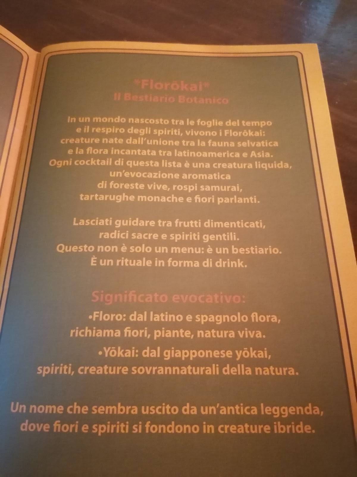 Menu di Dhole Milano 