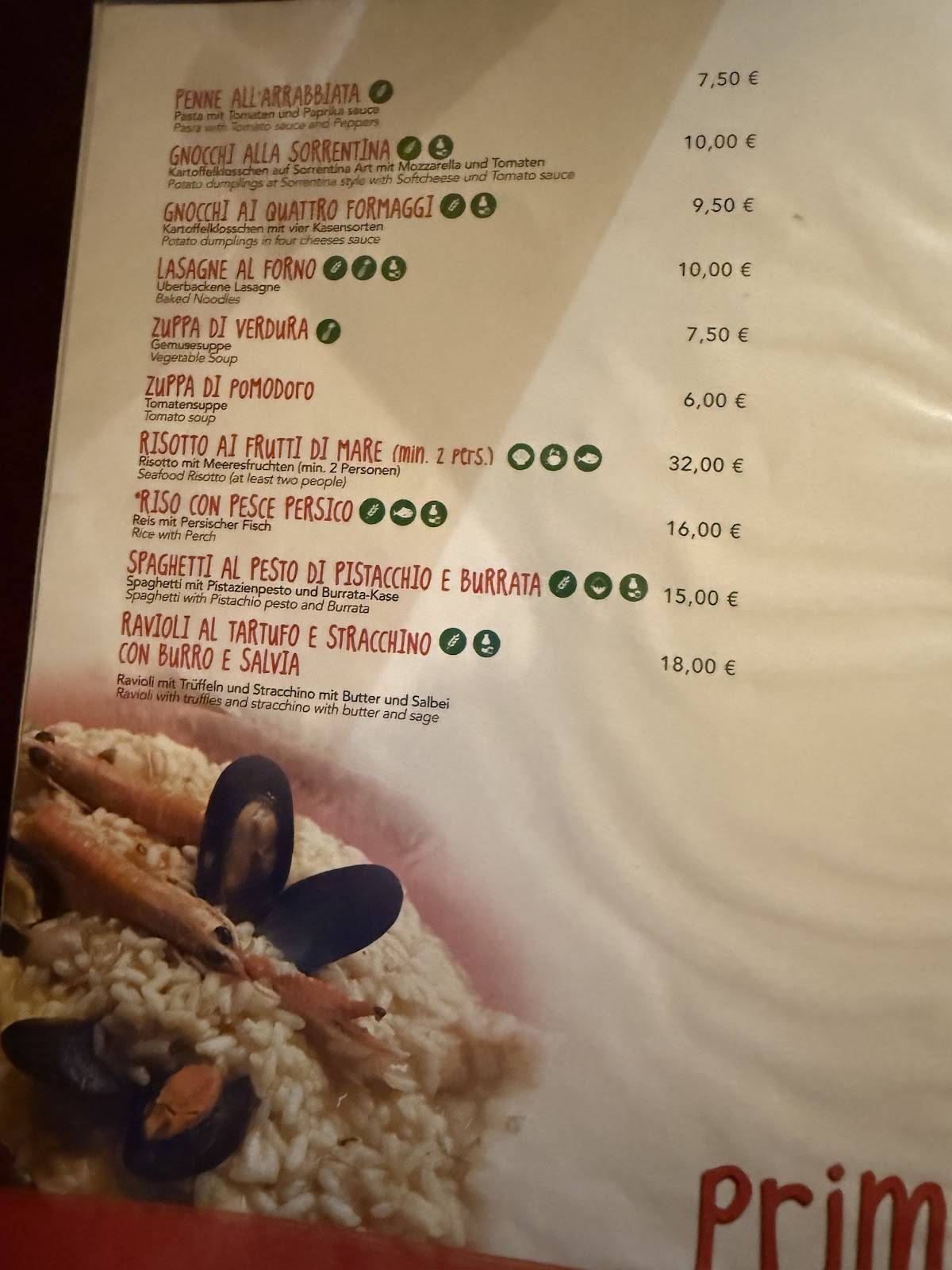 Menu di Pizzeria Il Timone 