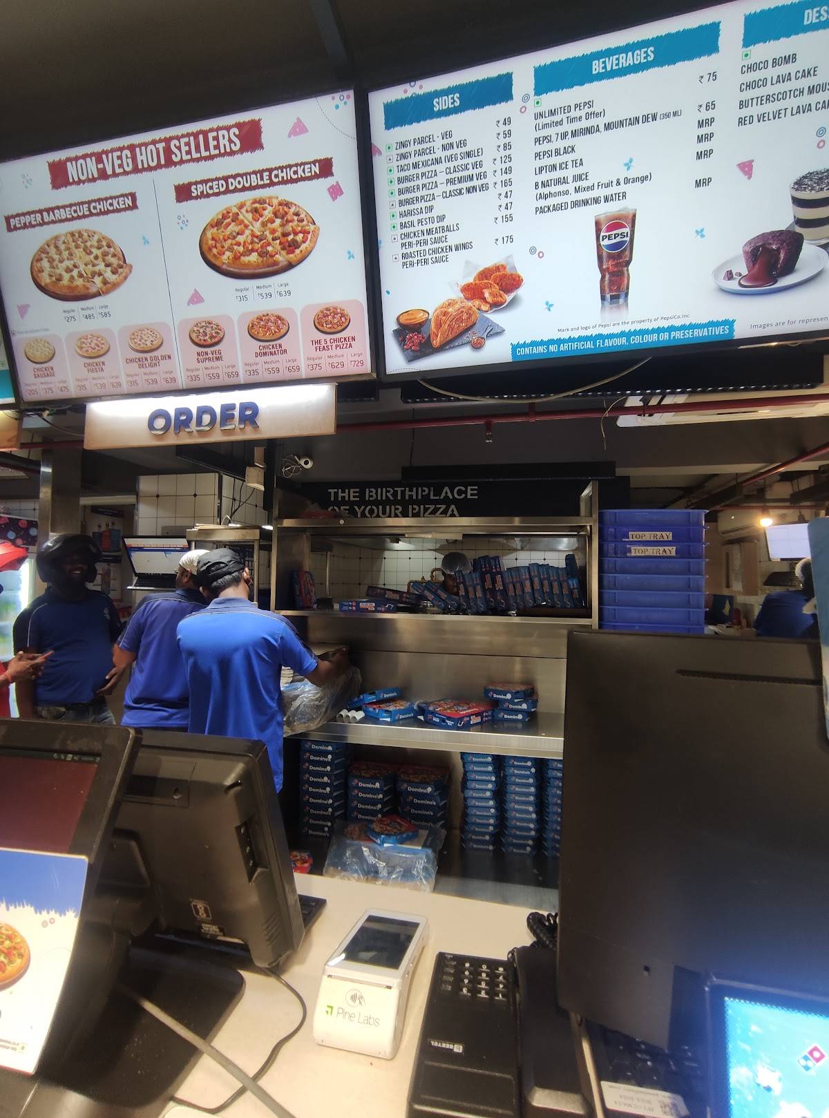 Domino's Pizza Chandra Vihar Colony, Dhanbad menu