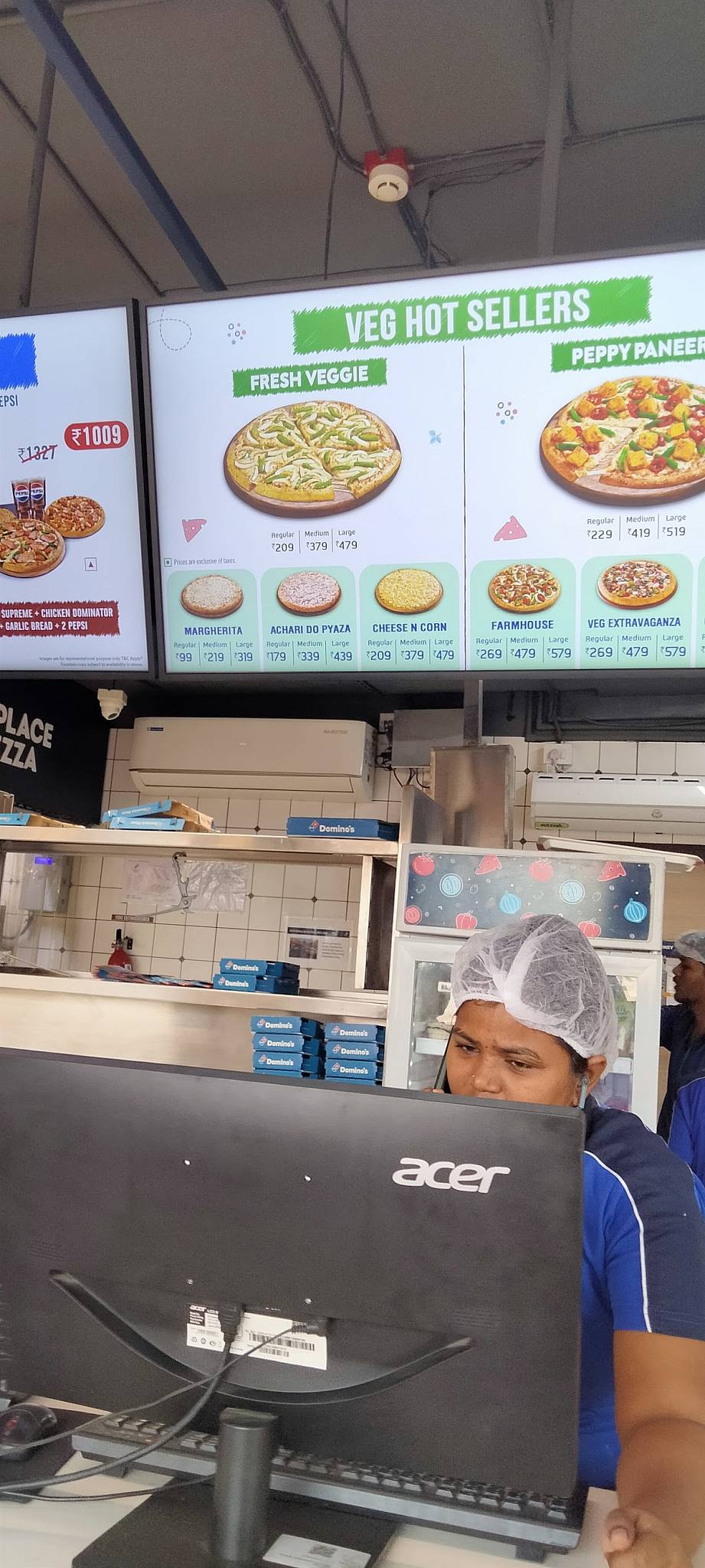 Domino's Pizza Chengalpattu, Gokulapuram menu
