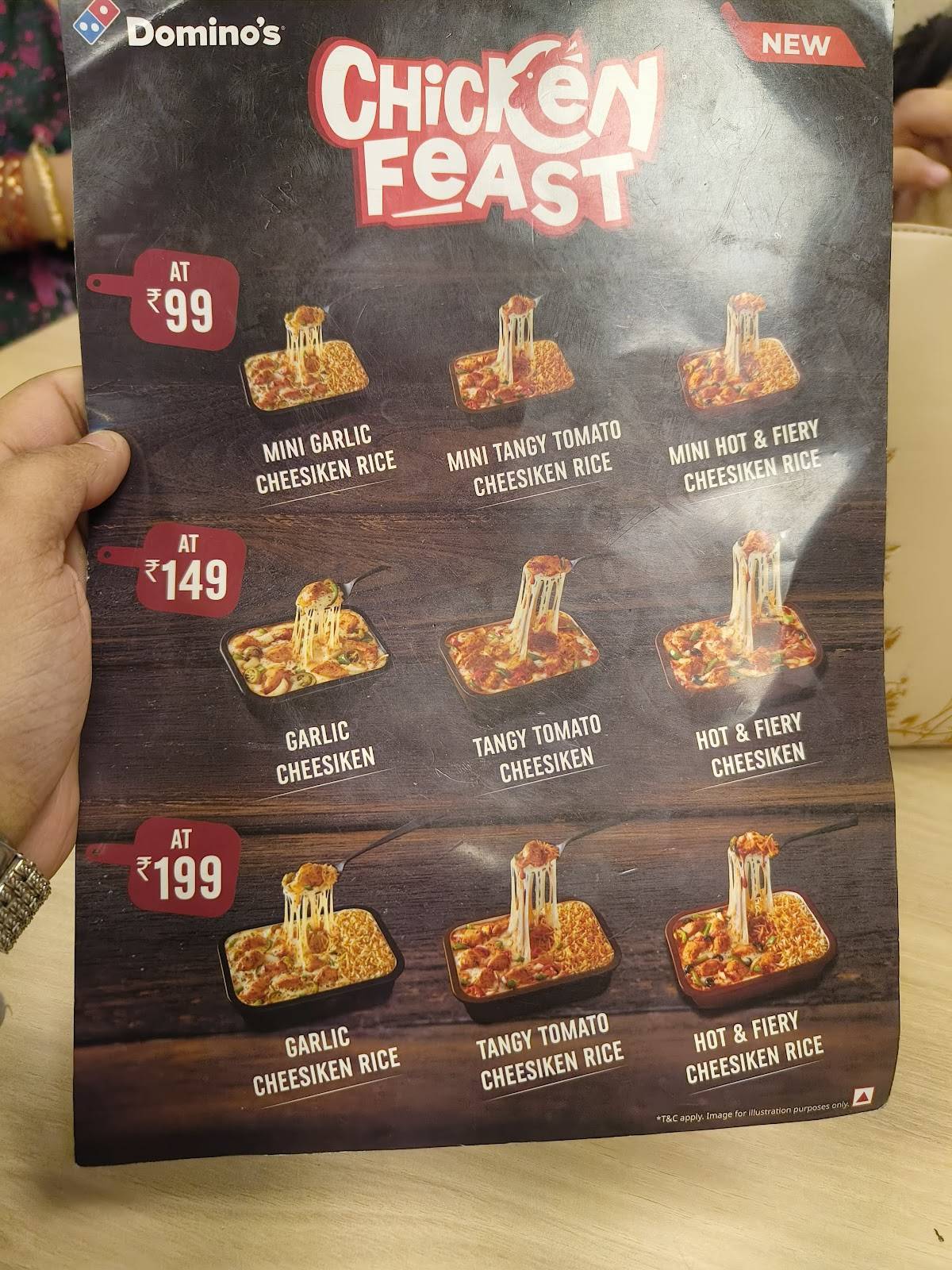 Domino's Pizza Dibrugarh menu