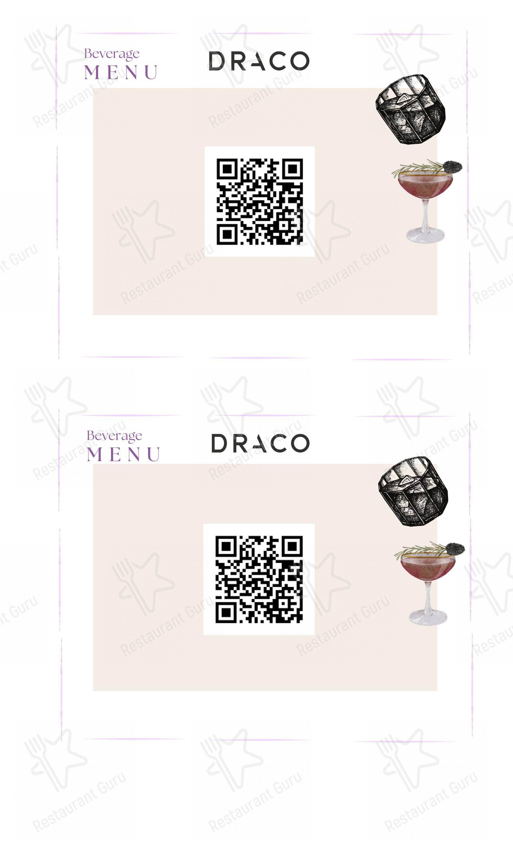 Draco Markham dans Markham - Takeaway Menu