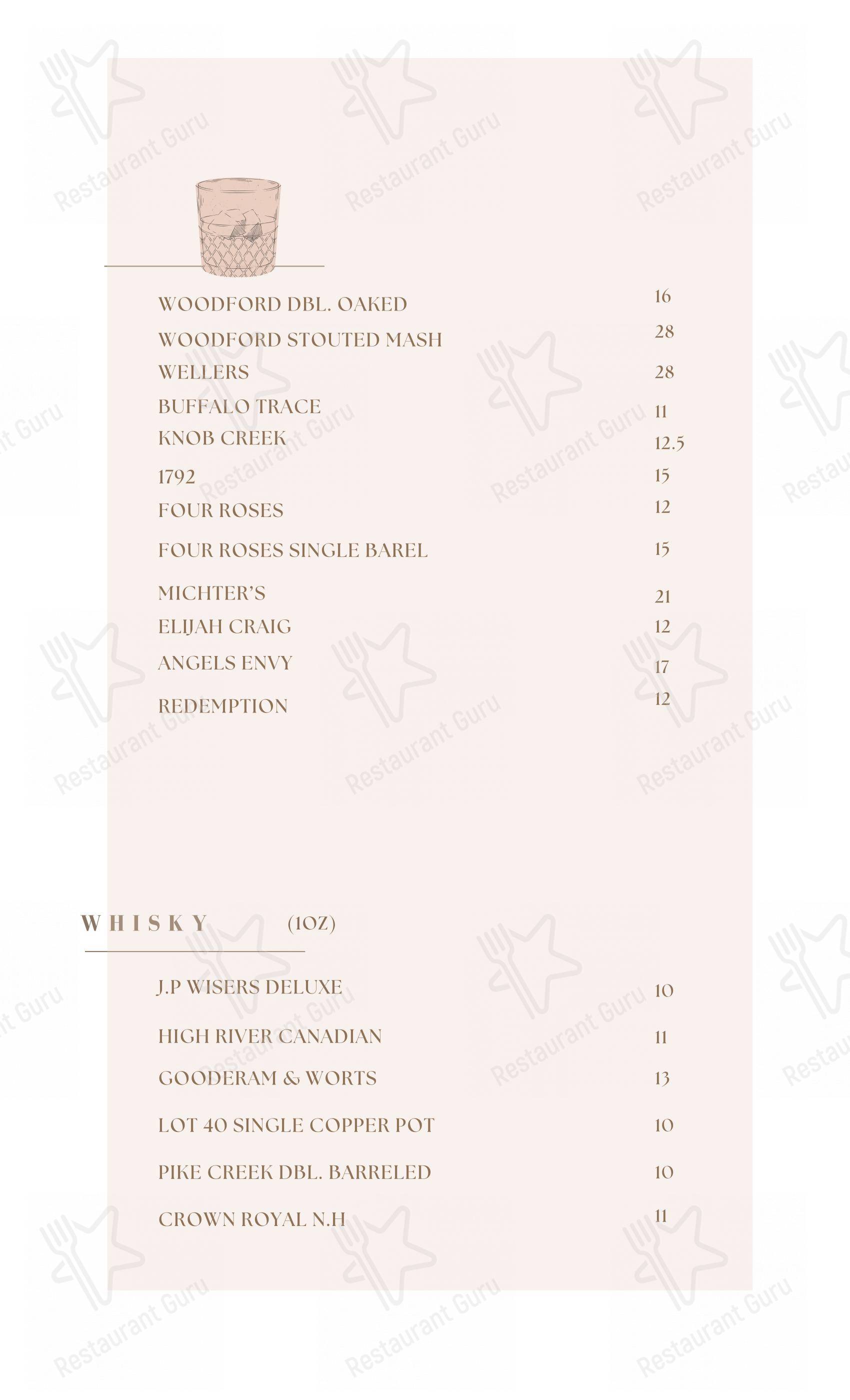 Takeaway Menu pour Draco Markham dans Markham