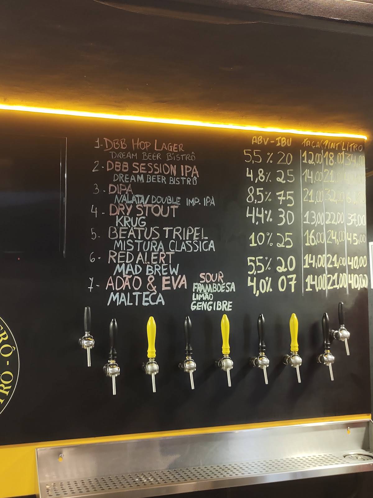 Dream Beer Bistrô - Méier cardápio